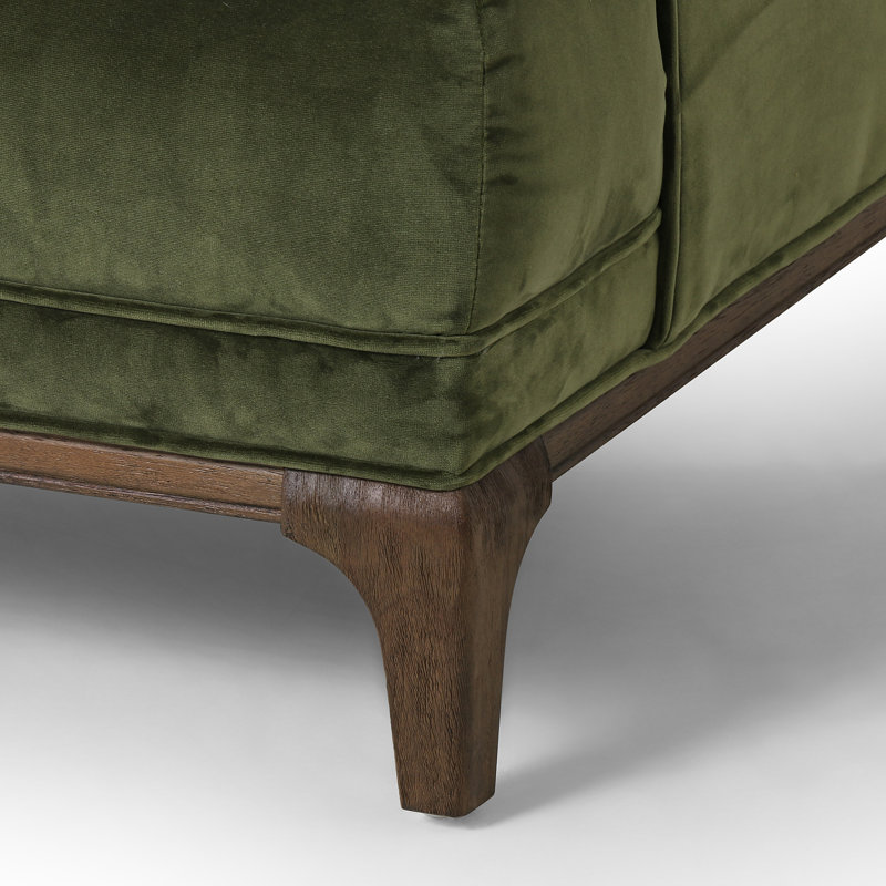 Dylan Armchair, Sapphire Olive Polyester Blend