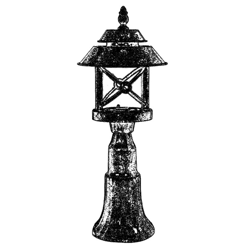 Lampe murale d'extérieur, design industriel américain traditionnel, corps en ABS brun, 22,8 po x 10,2 po | Capuchon en polycarbonate, douille E27 (40 W maximum), indice de protection IP65 | Parfait pour les espaces extérieurs et les jardins nostalgiques