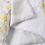 Ensemble d'édredon avec draps jaune-130423303