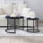 Set 2 Nesting Coffee Table, Round Table, Living Room Table