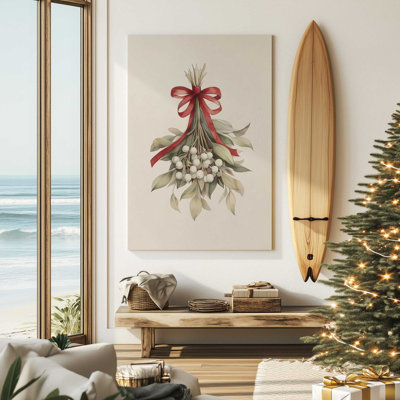Impression sur toile «Mistletoe Magic»