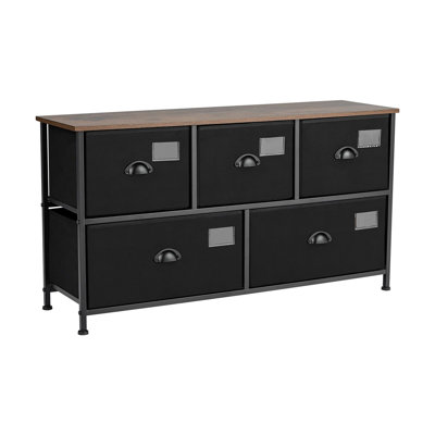100 cm W Chest of 5 Drawers