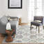 Tapis ivoire / gris Brees-740613149
