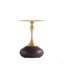 Table de bout Patchin en brun et or