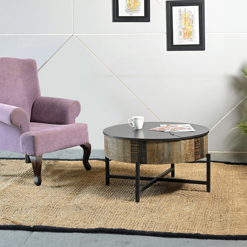 Table basse rustique rétro