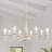 Lesmurdie 8-Light Dimmable Chandelier, Traditional Classic Ceiling Lighting Fixture for Dining Room, Kitchen Island, Entryway, Bedroom-94030204-100542792
