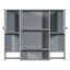 Armoire de salle de bain murale avec miroir-90437267