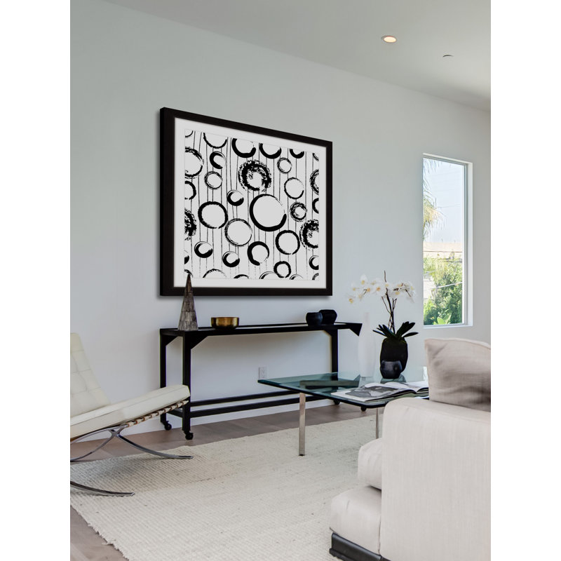 Single Picture Frame Print, 41 x 41cm, Black