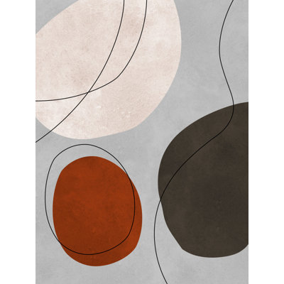 Organic Abstract Shapes Print