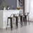 Saleh Counter Stool with Metal Frame-2028004520-2021325166
