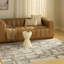 Tapis Mid-Century moderne multicolore ivoire Colondro-110543745