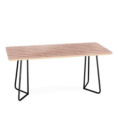 Table basse à rayures zhi