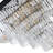 12 Lights Crystal Chandelier, 5 Tier Chandeliers Pendant Ceiling Light Modern Contemporary For Dining Room Living Room Bedroom