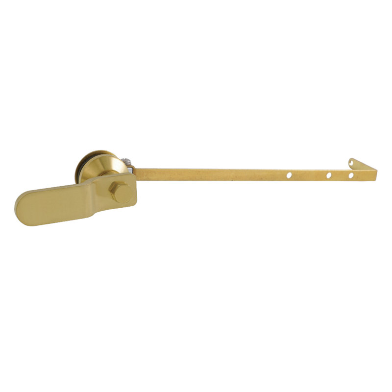 Levier de réservoir de toilette universel à fixation frontale ou latérale Kingston Brass Kingston, Laiton brossé