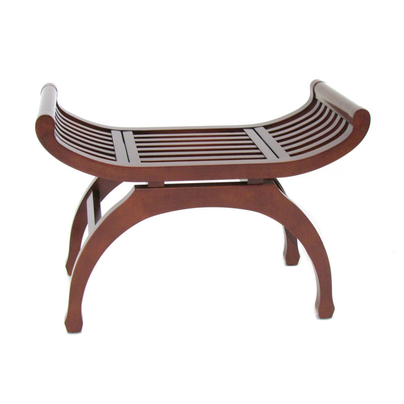 Solid + Manufactured Wood Accent Stool