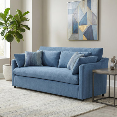 Canapé Roundhill Furniture Wilson, bleu côtier