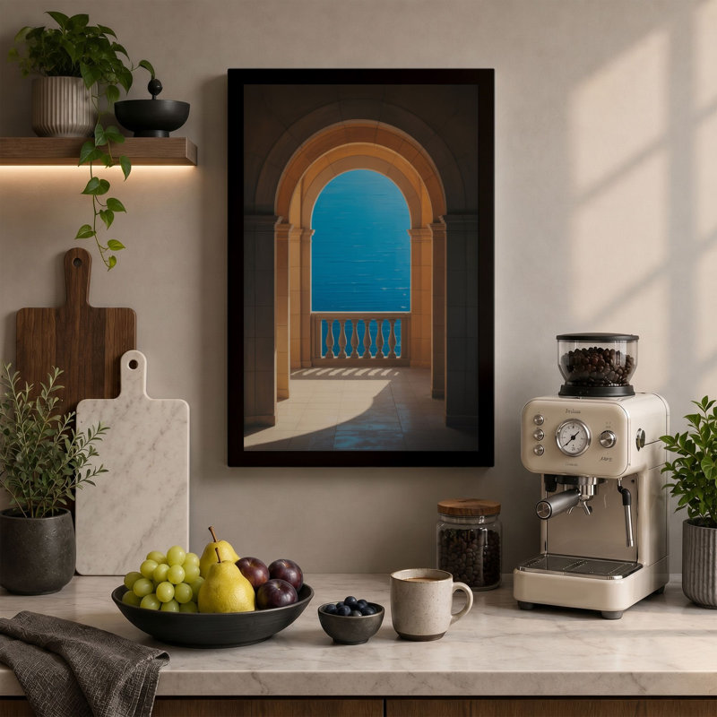 Print, 18x12 - 45.7 x 30.5 cm, Terracotta Border
