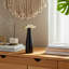 Métal, décor champignon noir et doré, cylindre, deux tons-814369204
