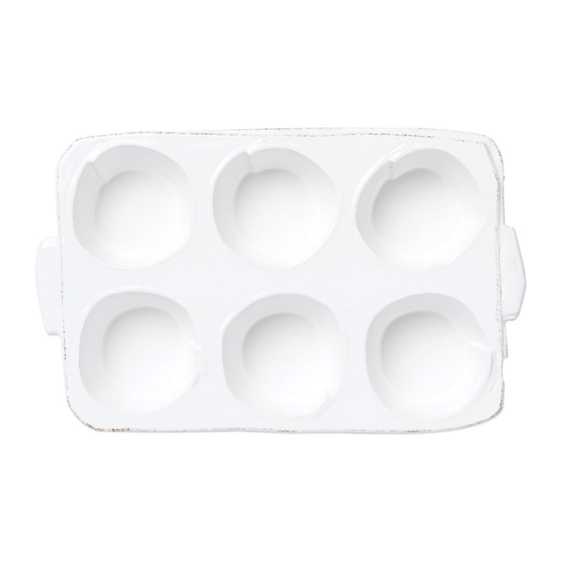 Lastra White Muffin Pan Tin