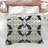 Floral Black White Motif Comforter-128002557