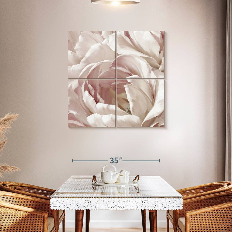 Harnek intime rosé II, H 38 po x l 38 po