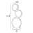 Dunlo Glass Metal Novelty Lamp-586272122