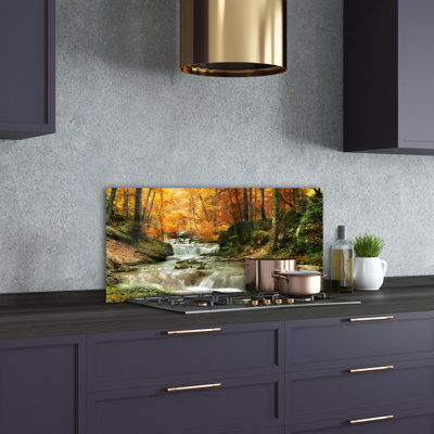 50cm W x 100cm L Glass Peel and Stick Panel