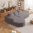 Boneless Elegant Rounded Sofa with High-Resilience Chenille Fabric and Extra-Wide Seating for Comfort and Style-493906876