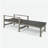 HAMPTON WOOD + WICKER CHAISE LOUNGE