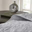 Lit simple / simple TG gris matelassé - Coton prélavé Détente charmante matelassée Traitement d'élimination des odeurs Sérénité Système gracieux de réduction-121162053-121162059