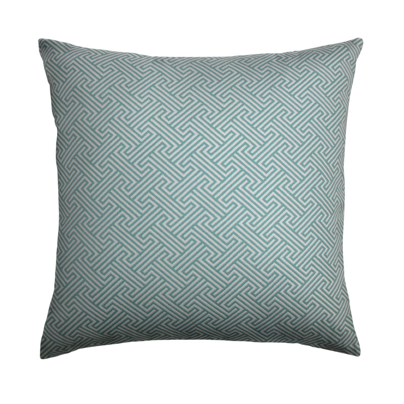 Coussin xiahe géométrique, H 18 po x l 18 po x P 5 po, Ensoleillé