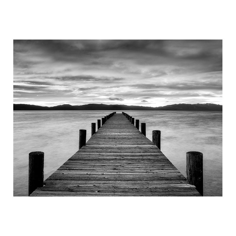 Morning Pier - Print on Canvas, Paper