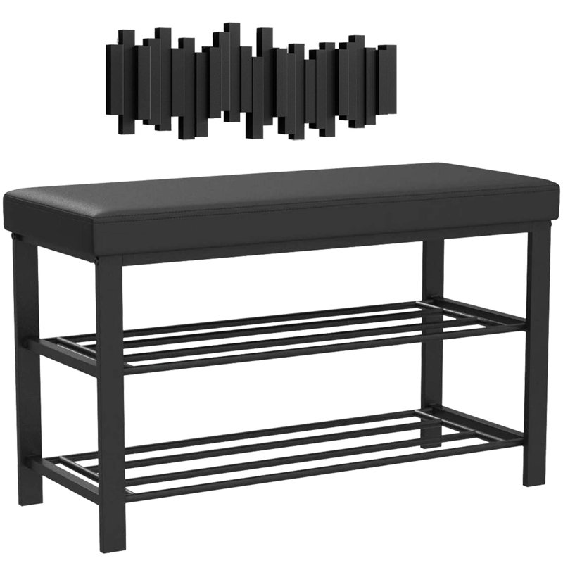 Daishae Linen Upholstered Storage Bench