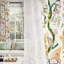 Ensemble de 2 rideaux à motif floral Mid Century-1050334063-1050334060