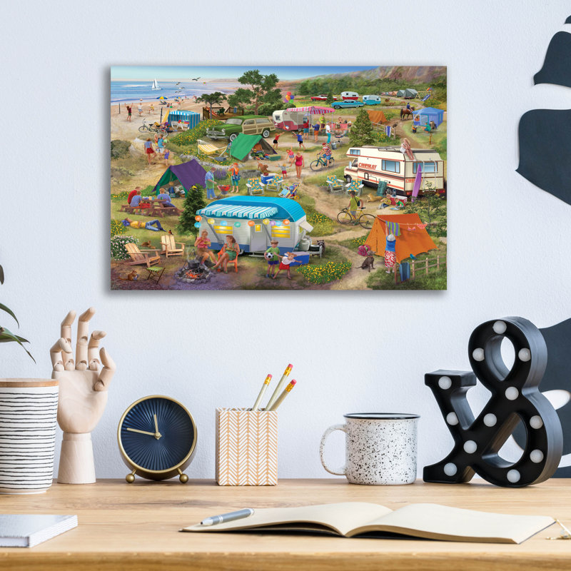 Art mural en verre acrylique Beachcrest Home ™ par Seasel, H 12 po x l 16 po x P 0,13 po
