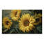  Tapis de porte anti-dérapant recyclé Sunflowers For The Soul, 18 po x 30 po