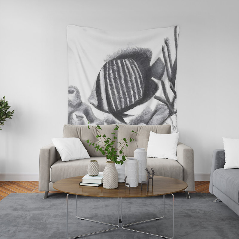 Tapisserie murale, H 88 po x l 104 po