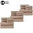 Lavish Home 18PC Towel Set - Cotton Bathroom Accessories with 6 Bath Towels, 6 Hand Towels, and 6 Washcloths - Machine Washable Towels-93234783