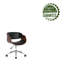 Chaise de bureau en similicuir de style Mid-Century-30970564