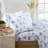 Flannel Geometric Sheet Set-730225668