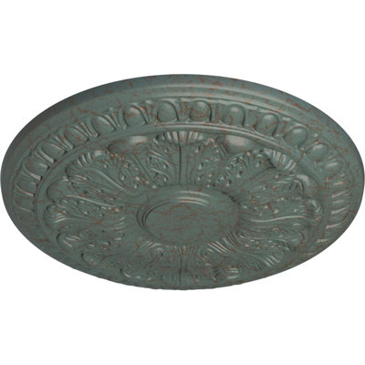 Médaillon de plafond H 15,75 po x l 15,75 po x P 1,5 po Colton