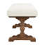Ronnay Genuine Leather Bench