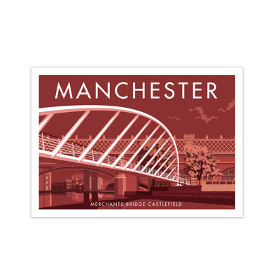 Manchester Merchants Bridge by Stephen Millership - Print