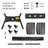 ONKRON Single Screen Floor Stand Mount
