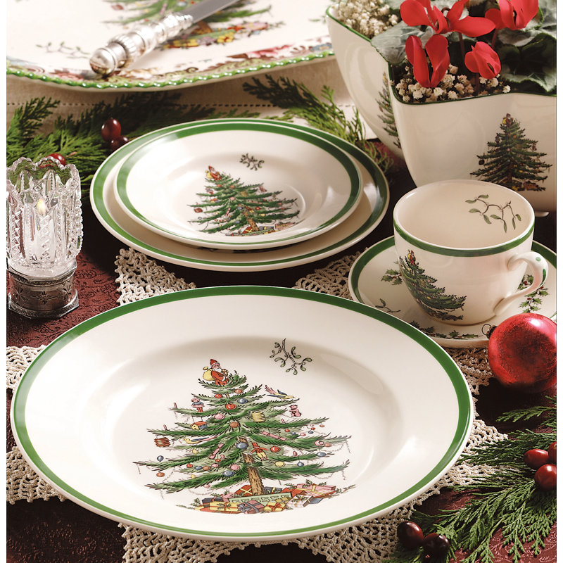 Spode Christmas Tree 5-Pc Place Setting