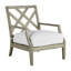 Chaise longue en teck Haley - Huître-38580697-38580624-70064487