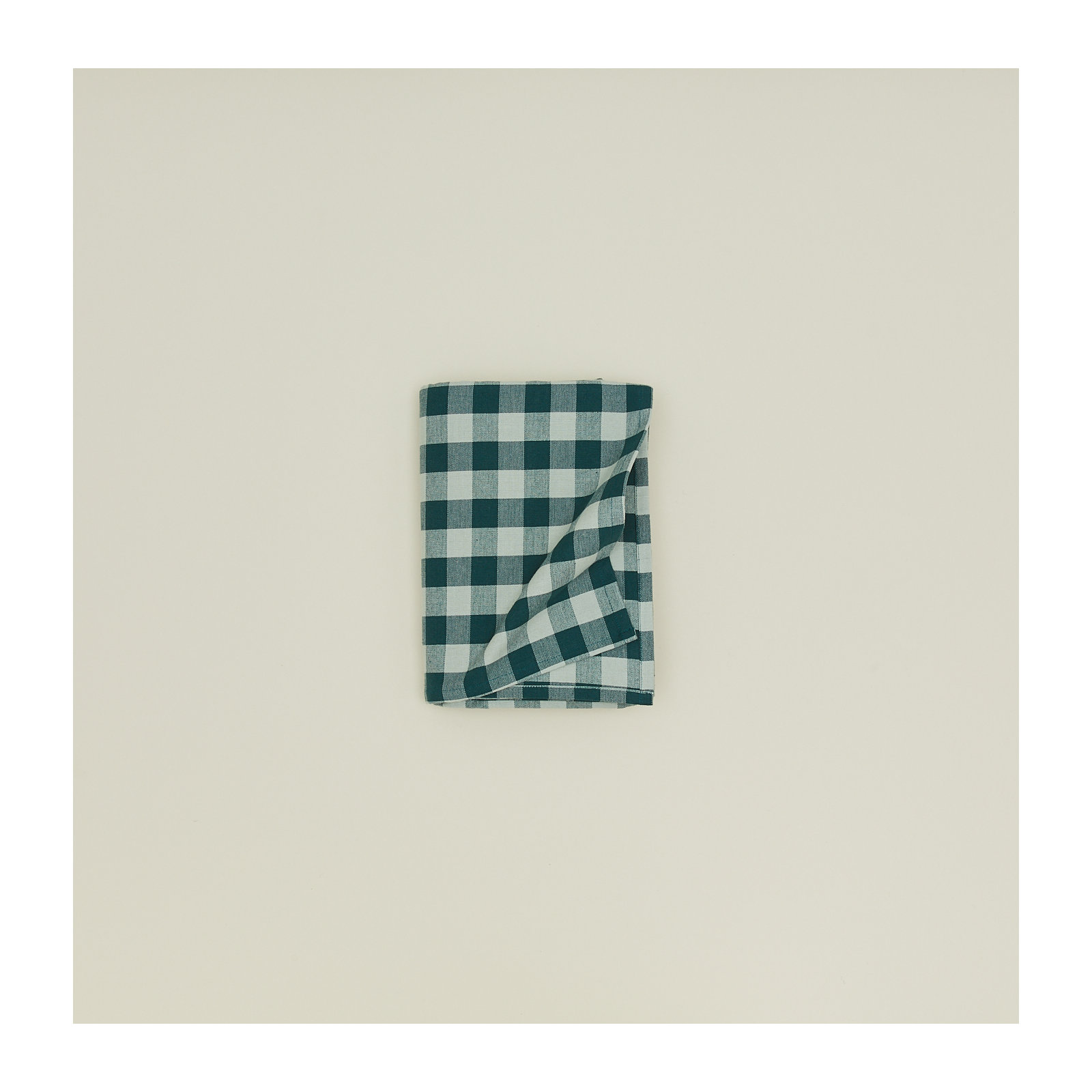 Essential Gingham Tablecloth, Sky/Peacock