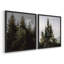 «Vintage Landscape XXXVI», impression giclée sur cadre - ensemble de 2-734690838-734690839