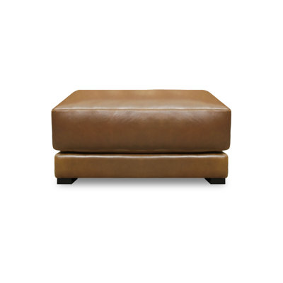 Repose-pieds en cuir Raffa