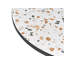 Round Metal Outdoor Bistro Table , 60cm W 60cm D